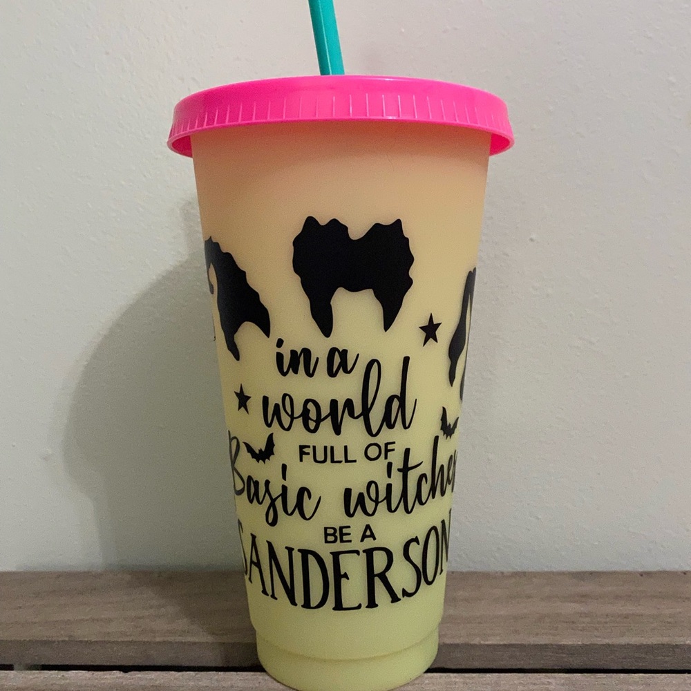 New Hocus Pocus color changing cold cup